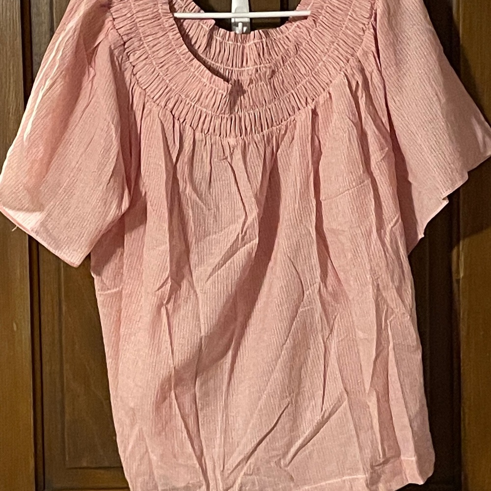 A New Day XXL linen top